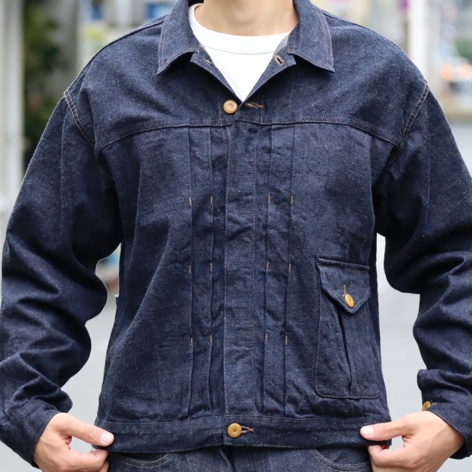 Unprecedented potential》40s DENIM JACKET - 12.5oz – Nigel Cabourn