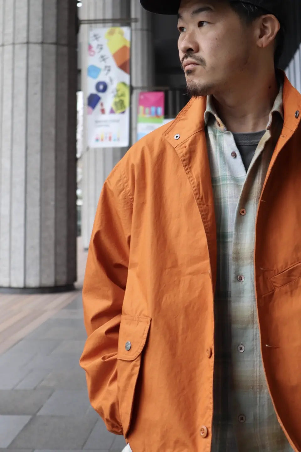 With primitive colours》FISHING JACKET-TECH COTTON – Nigel Cabourn