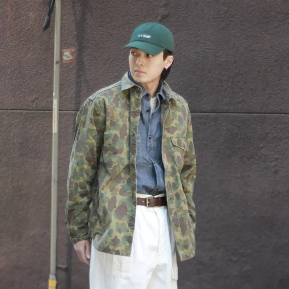 US Military-Inspired Duck Hunter Camo》 DECK SHIRT - DUCK HUNTER