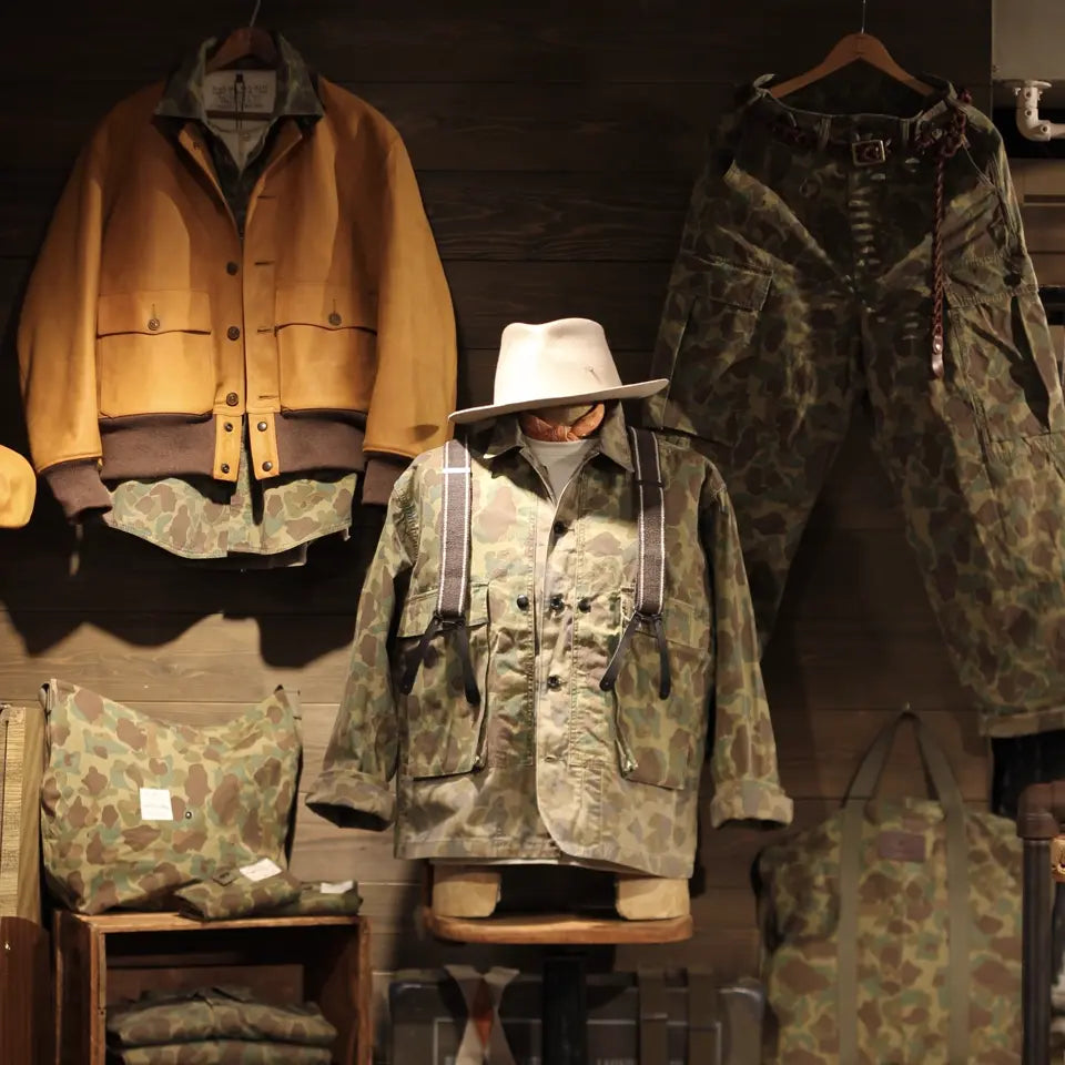 A Stunning Duck Hunter Camo Series》 40s USMC JACKET MIX - DUCK