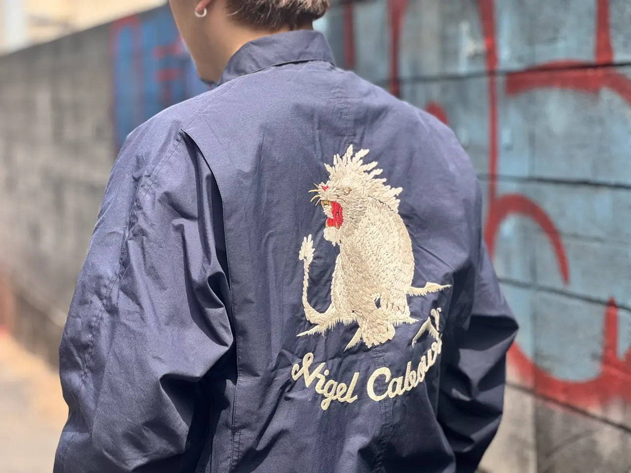 An easy-to-wear jacket this season》SOUVENIR JACKET C/N WEATHER