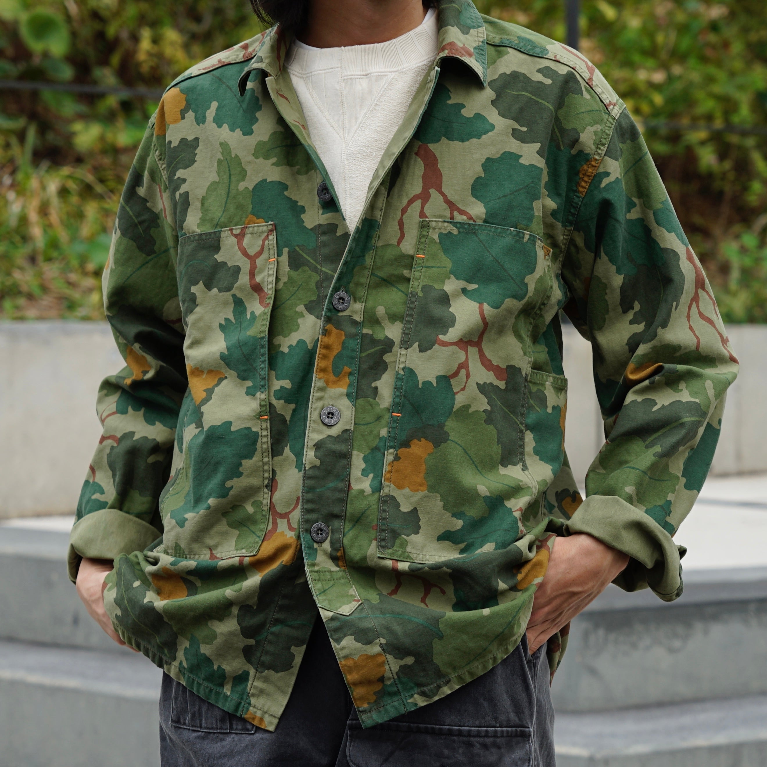 The one piece you want to wear right now》UTILITY OVER SHIRT