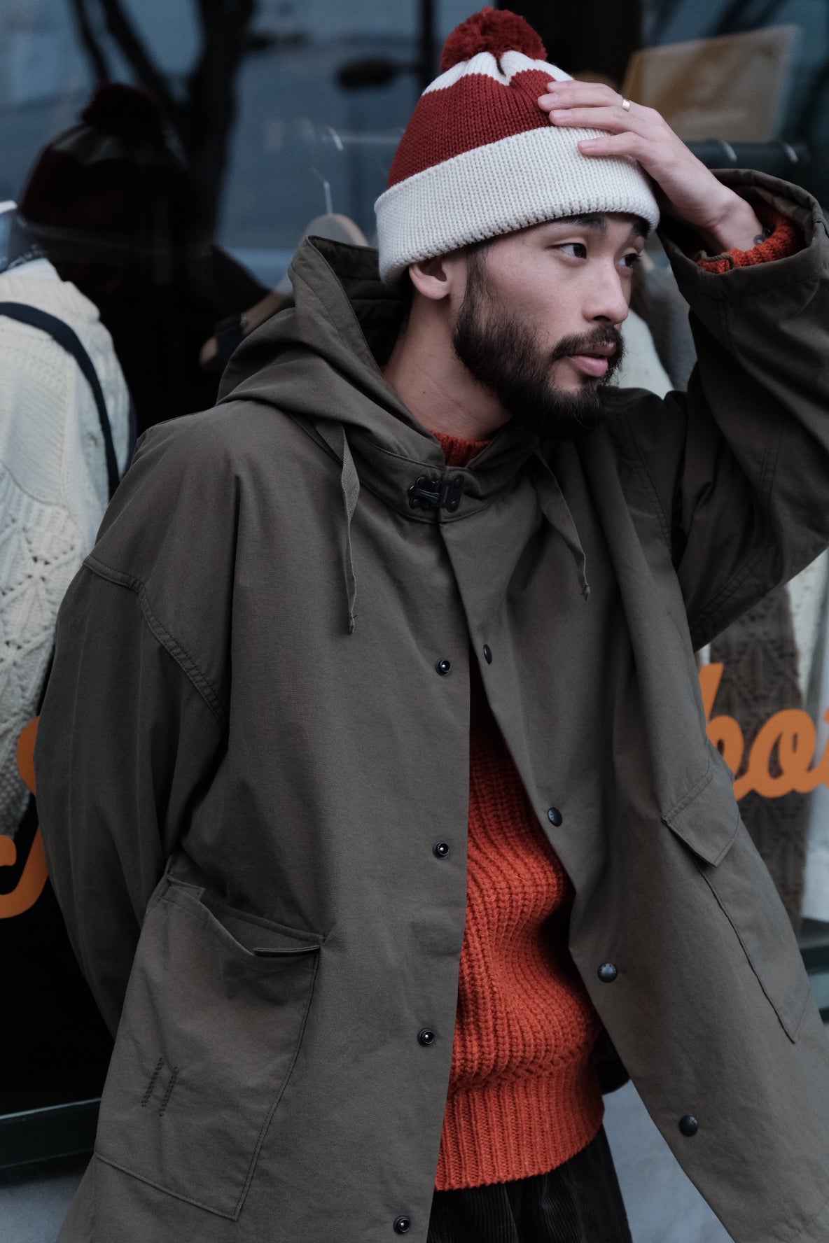 Simple and good》GUNNER JACKET - TASLAN NYLON – Nigel Cabourn