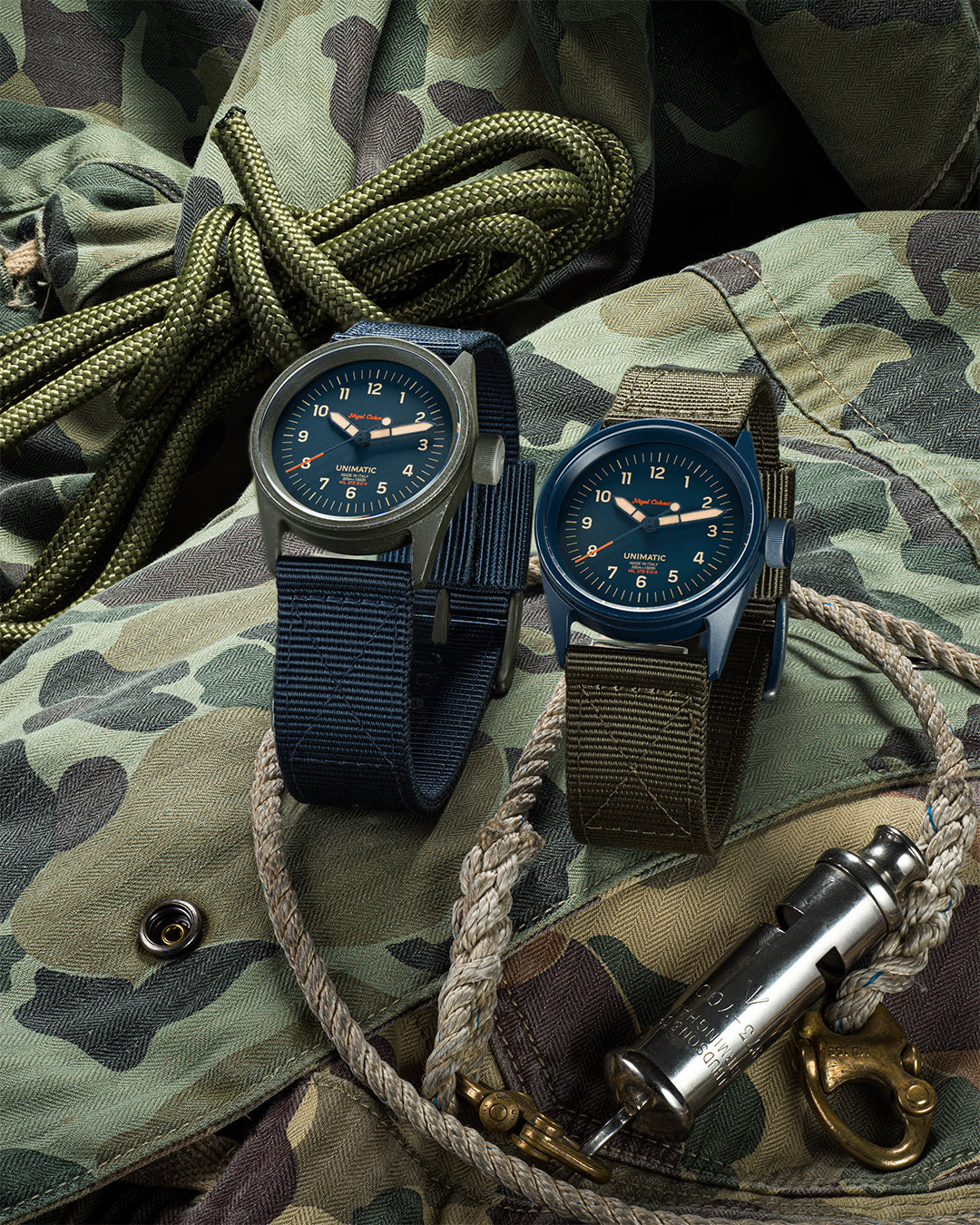 新品Nigel Cabourn x UNIMATIC x The Armoury Nigel Cabourn × UNIMATIC × The Armoury