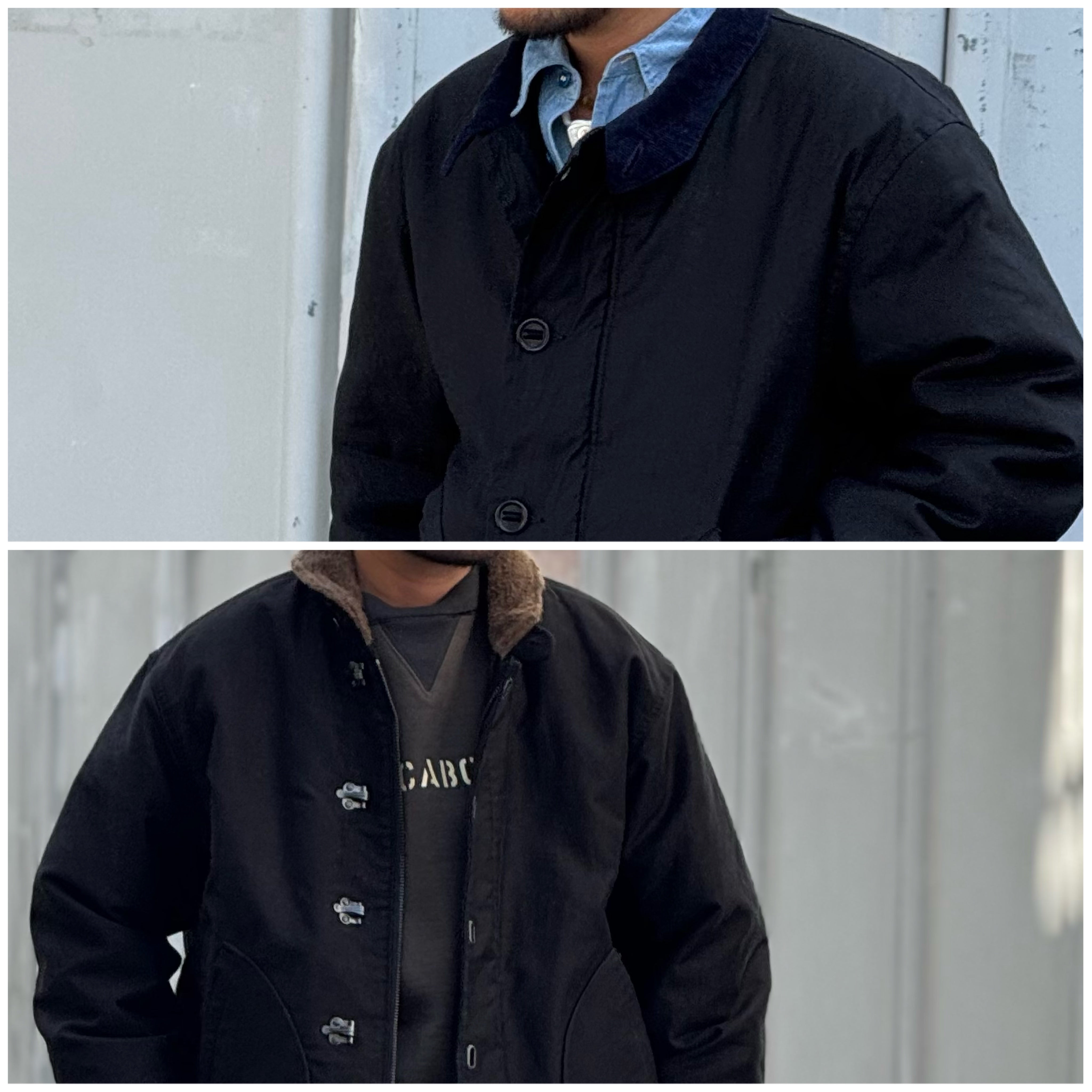Nigel Cabourn's interpretation of two deck jackets》DECK JACKET ‐ CORD