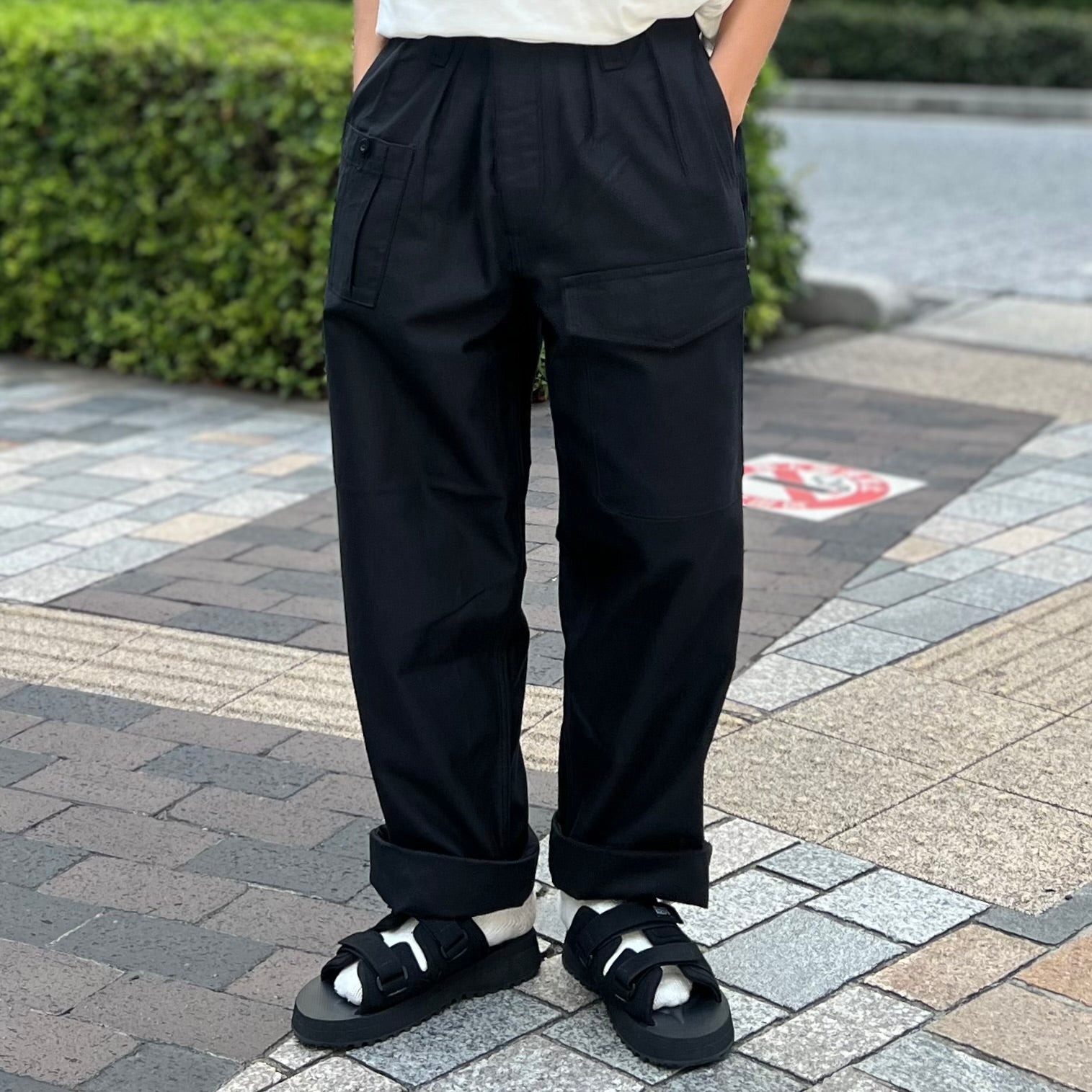 Nigel Cabourn BRITISH ARMY PANT ピーリングPT Nigel Cabourn denim pants》BRITISH ARMY PANT - LOOSE DENIM