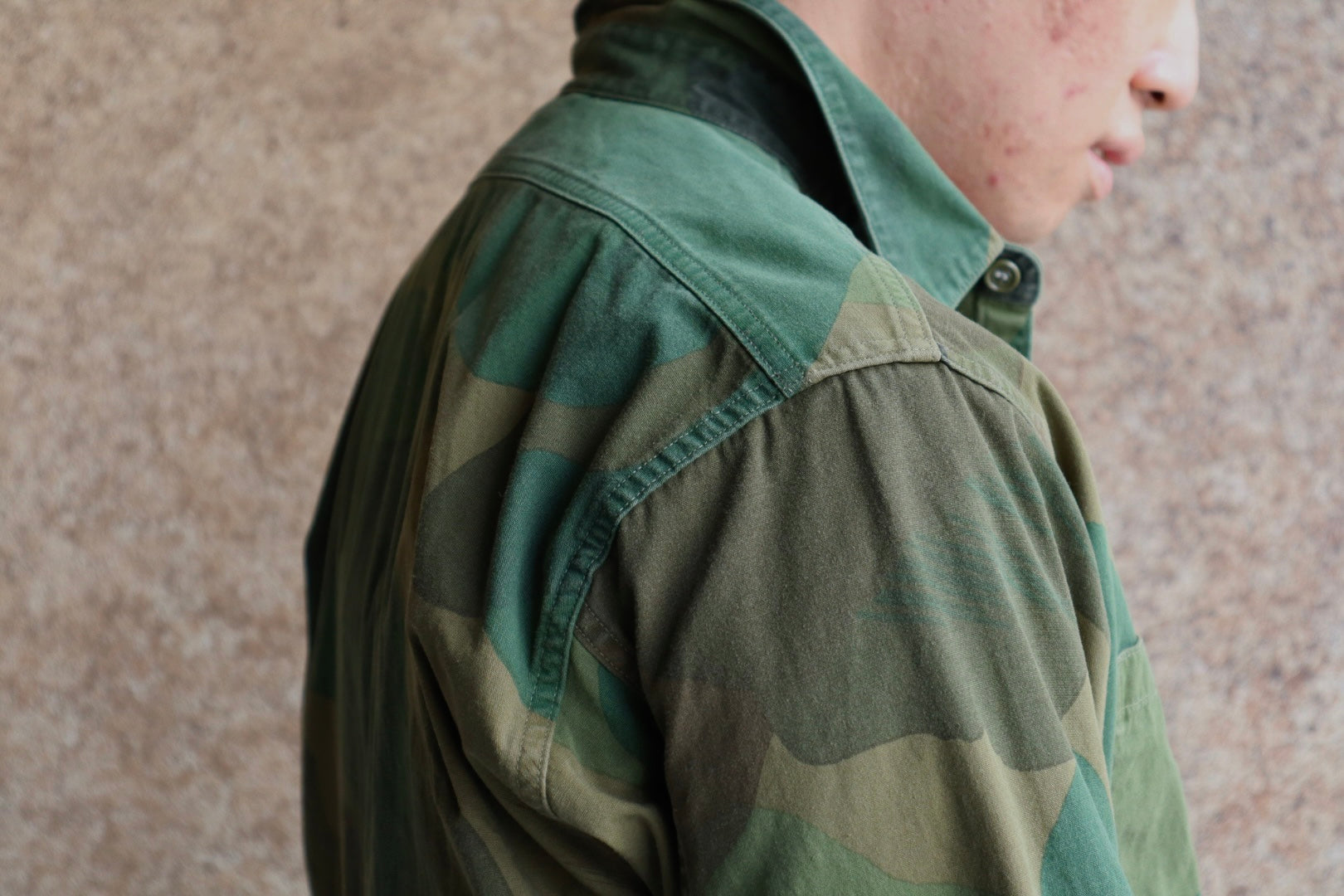 Peel-off Camo》UTILITY SHIRT - FADE CAMO – Nigel Cabourn