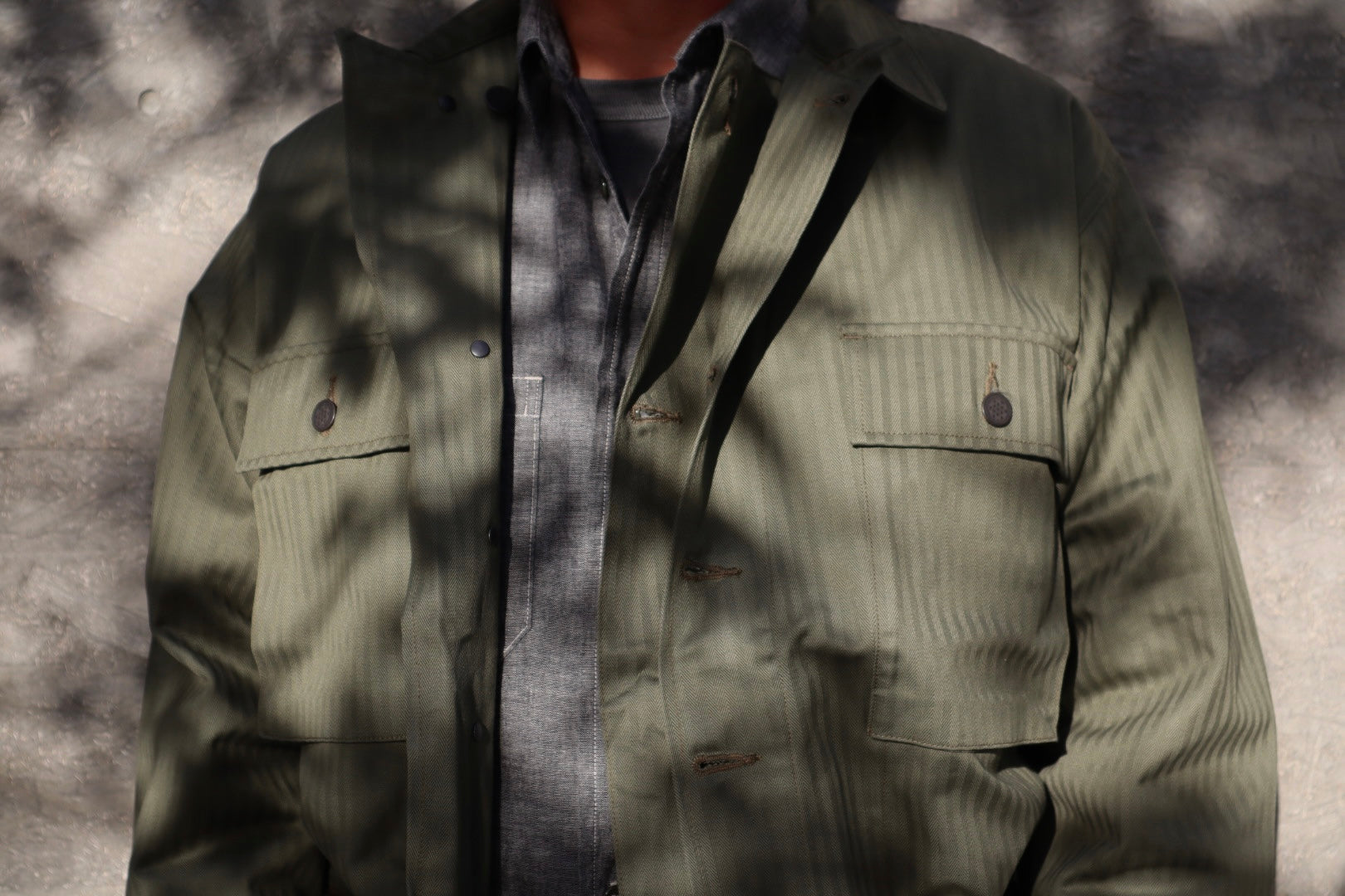 US ARMY HBT Series Timeless Classic - FATIGUE JACKET - MODIFY