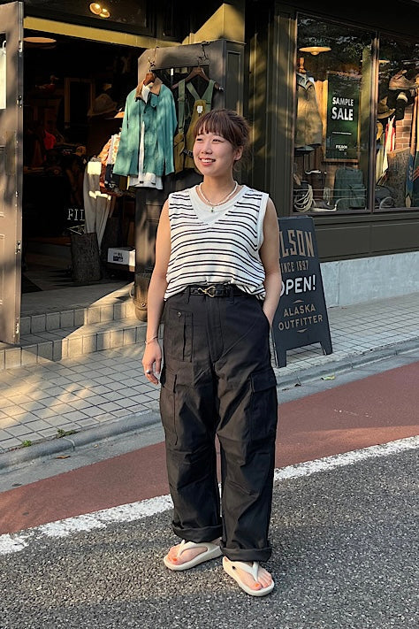 Styling]Nigel Cabourn WOMAN THE ARMY GYM NAKAMEGURO STORE 2025.8.18