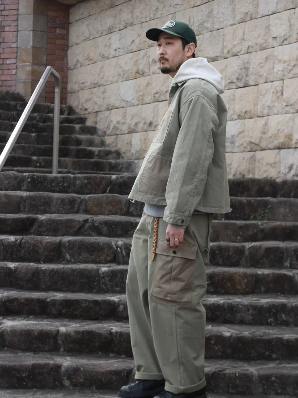 【Nigel Cabourn】ARMY CARGO PANT An extraordinary atmosphere》ARMY CARGO PANT - BLACK – Nigel Cabourn