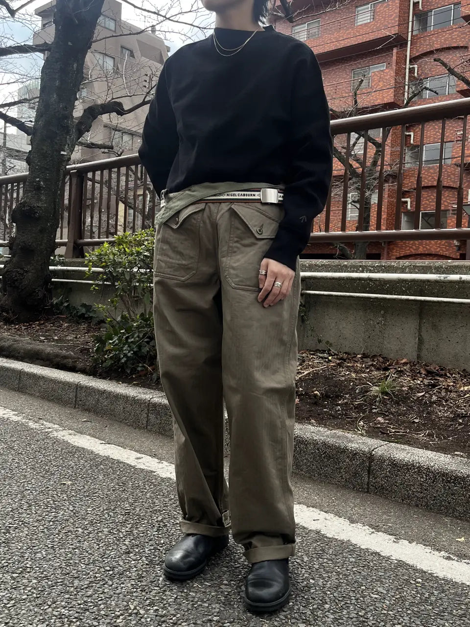 Styling]Nigel Cabourn WOMAN THE ARMY GYM NAKAMEGURO STORE 2026.02.17
