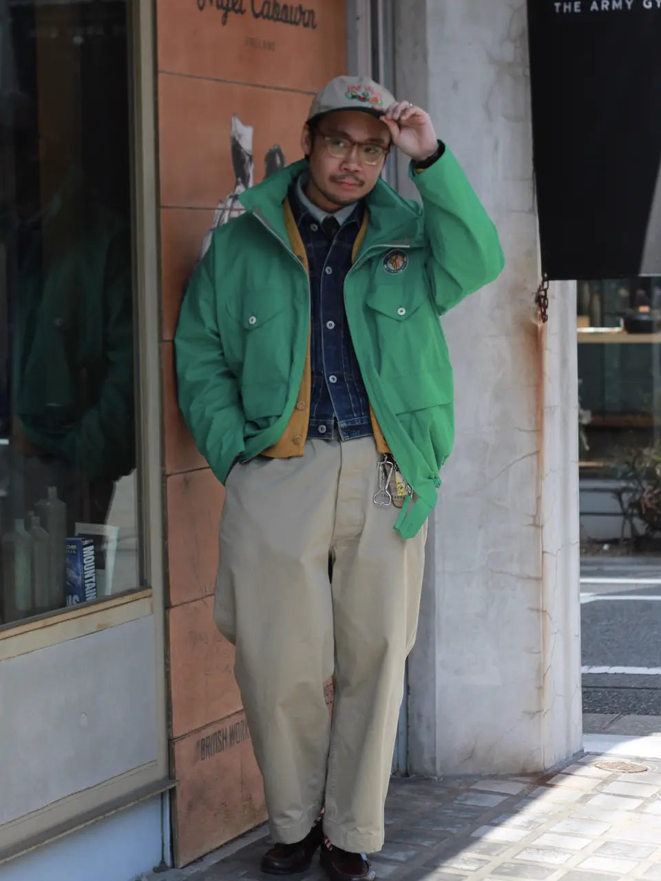 ジャケット・アウター Nigel Cabourn FACTORY MAC Army Green 50 Nigel Cabourn Factory Mac in Army | REVERSIBLE