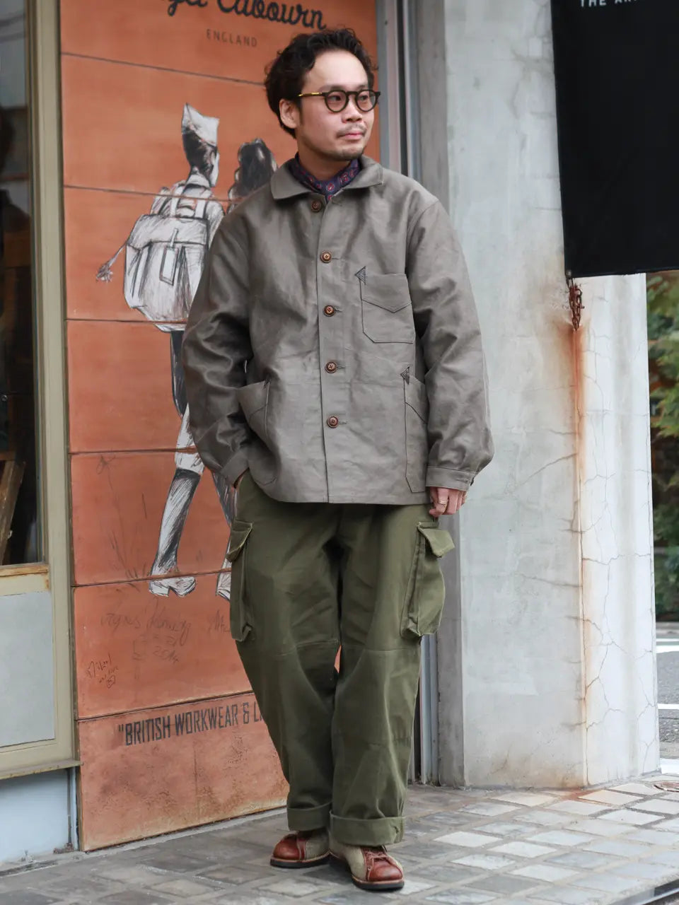 Styling]Nigel Cabourn THE ARMY GYM FLAGSHIP STORE 2026.3.14
