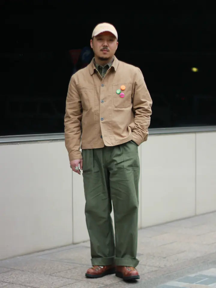 Styling]Nigel Cabourn THE ARMY GYM HANKYU MENS TOKYO STORE 2026.3.18