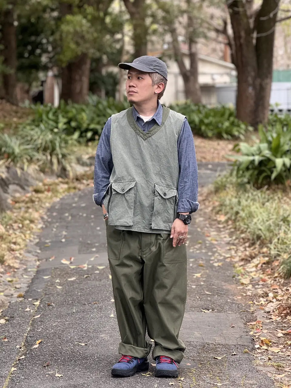 Styling]Nigel Cabourn THE ARMY GYM HANKYU MENS TOKYO STORE 2026.3.20