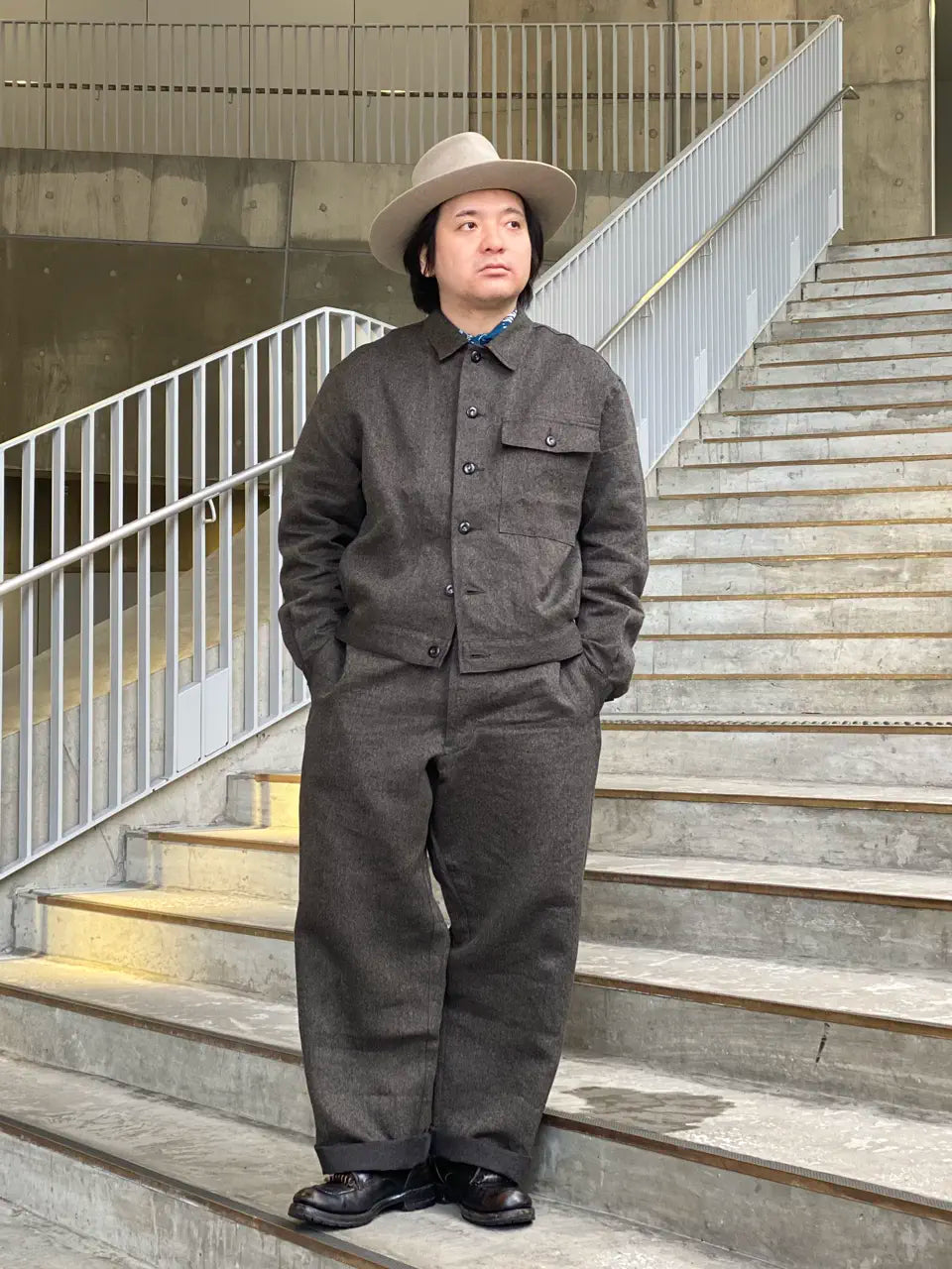 Styling]Nigel Cabourn THE ARMY GYM HANKYU MEN'S TOKYO STORE 2026.4.4
