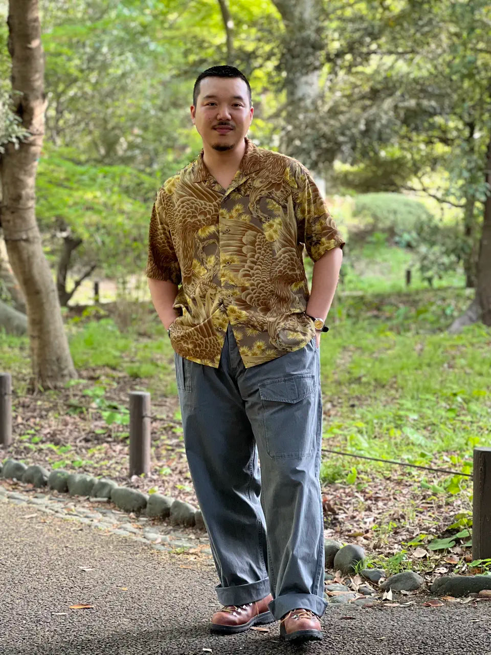 Styling]Nigel Cabourn THE ARMY GYM HANKYU MENS TOKYO STORE 2026.4.12