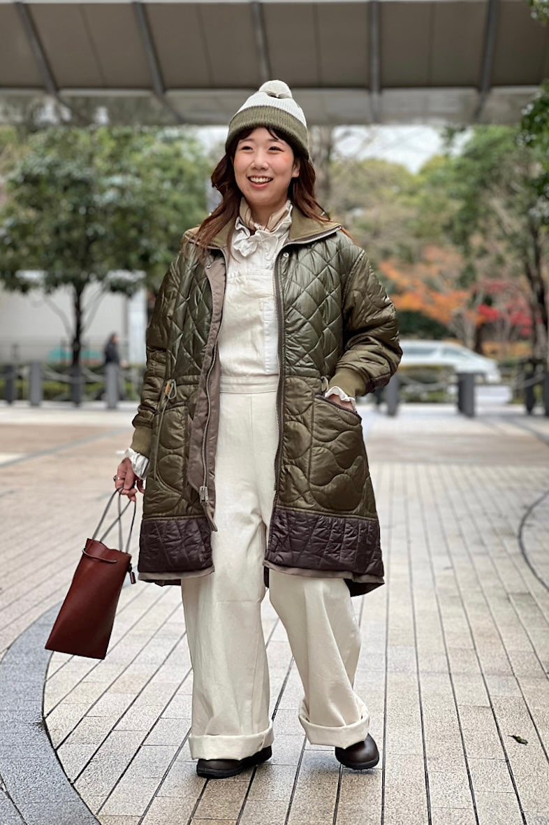 Nigel Cabourn Womanワーカーコート Styling]Nigel Cabourn WOMAN THE ARMY GYM GINZA NOVO STORE 2025.12.22