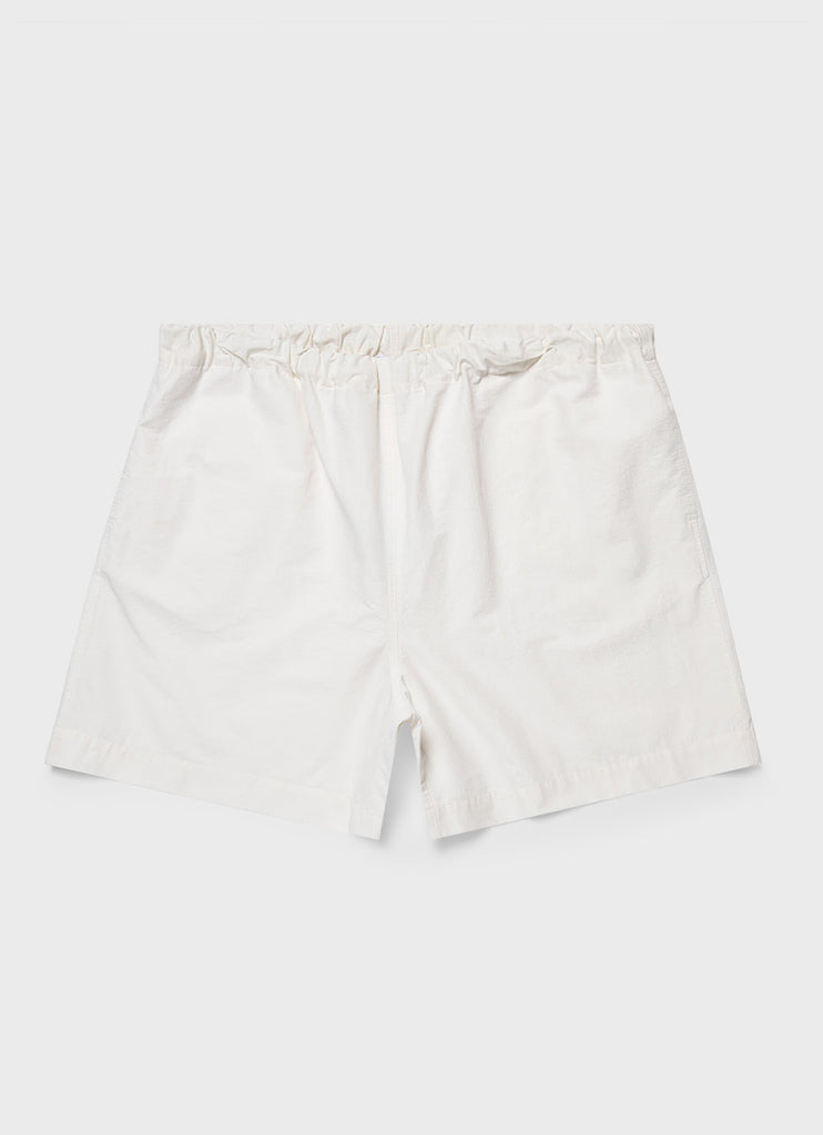 Nigel Cabourn x Sunspel Ripstop Army Short in Off White