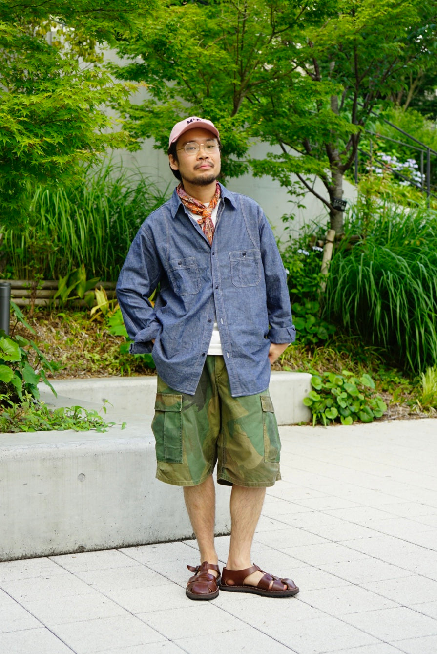 専用品　NIGEL CABOURN NEW GYM SHORT DENIM　32 専用品 NIGEL CABOURN NEW GYM SHORT DENIM 32 made in Japan Nigel