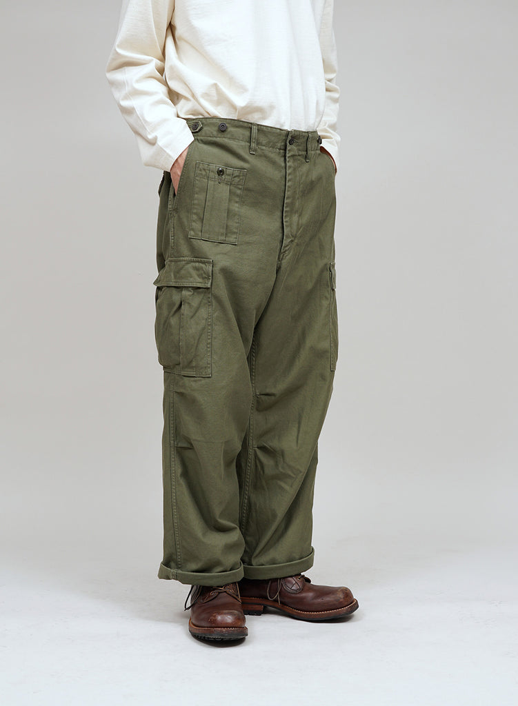 Army Cargo Pant in Dark Green