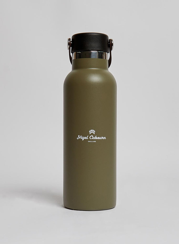 Stainless Steel Water Bottle in Army Green