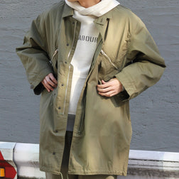 《American and British Military》50s SHELL COAT - COTTON NYLON PIN OX