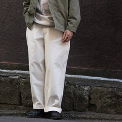 《Nigel Cabourn's classic》BASIC CHINO PANT - WHITE　
