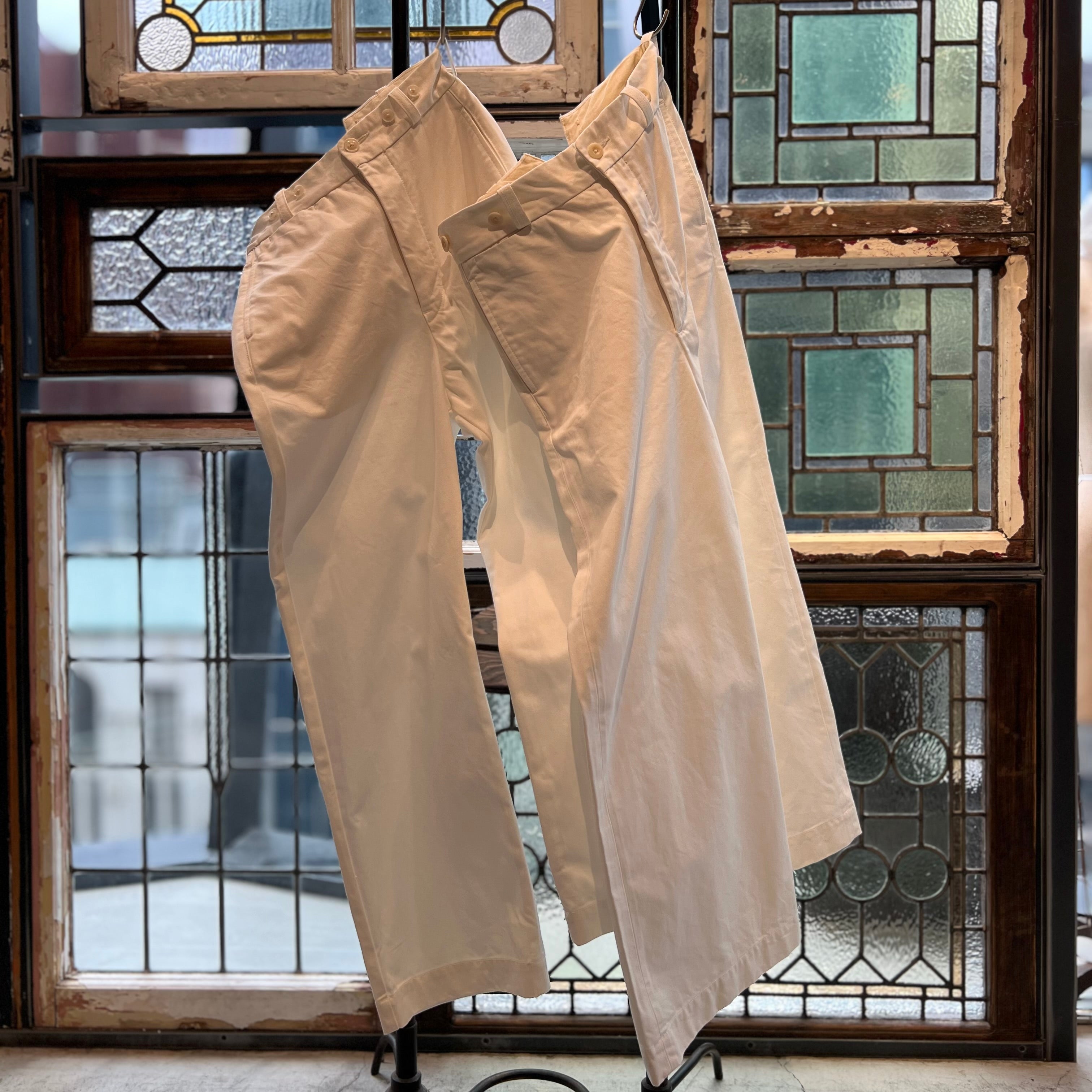 My essentials》 CHINO / Off White – Nigel Cabourn