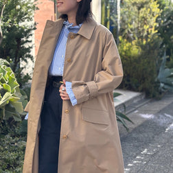 《A lightweight and practical coat》BALMACAN COAT C/N WEATHER