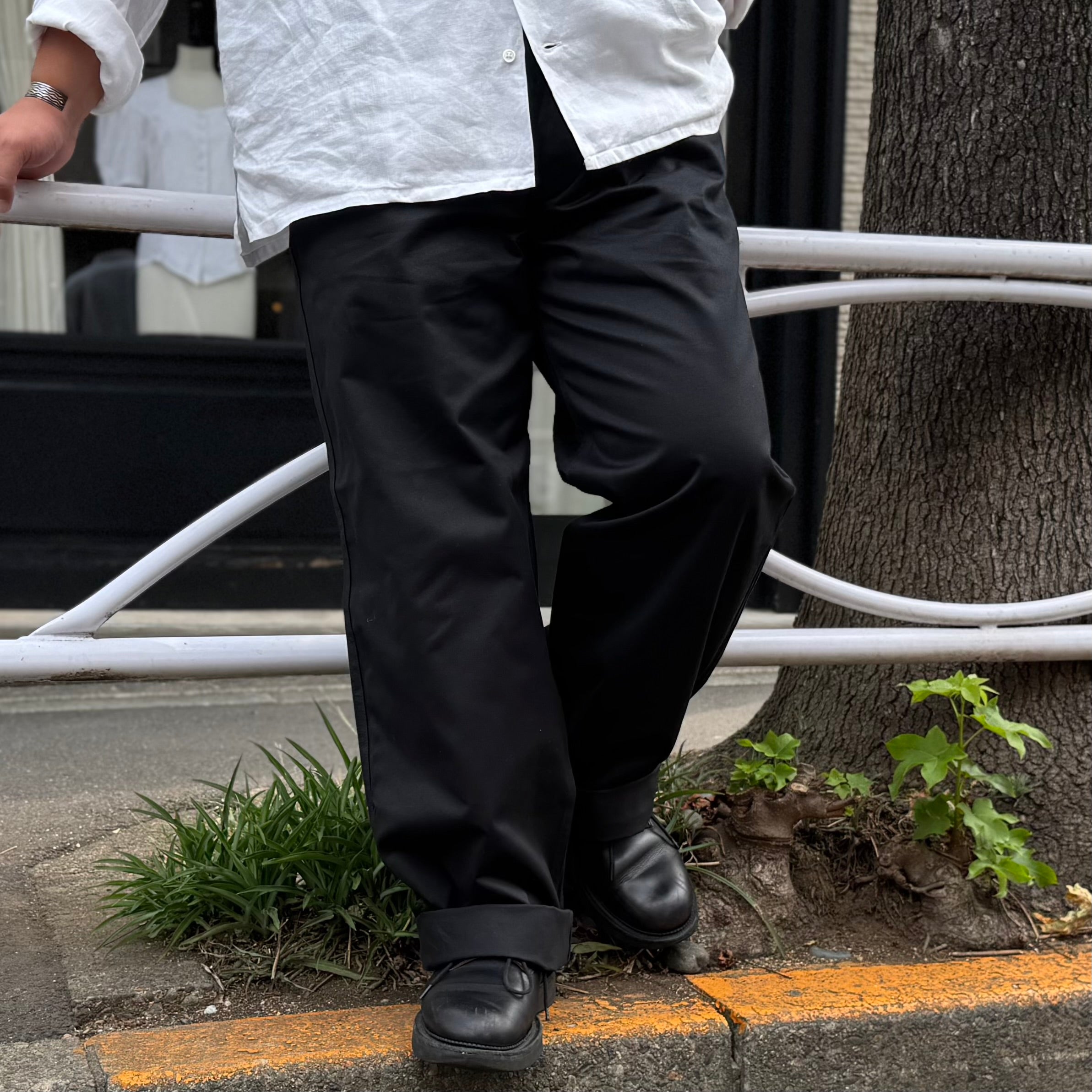 NEW BASIC CHINO - BLACK – Nigel Cabourn