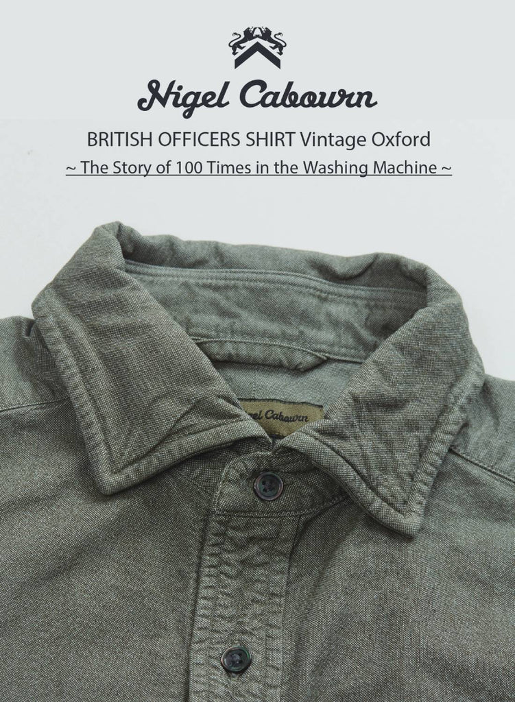 British Officers Shirt - The Story of 100 Times in the Washing Machine
