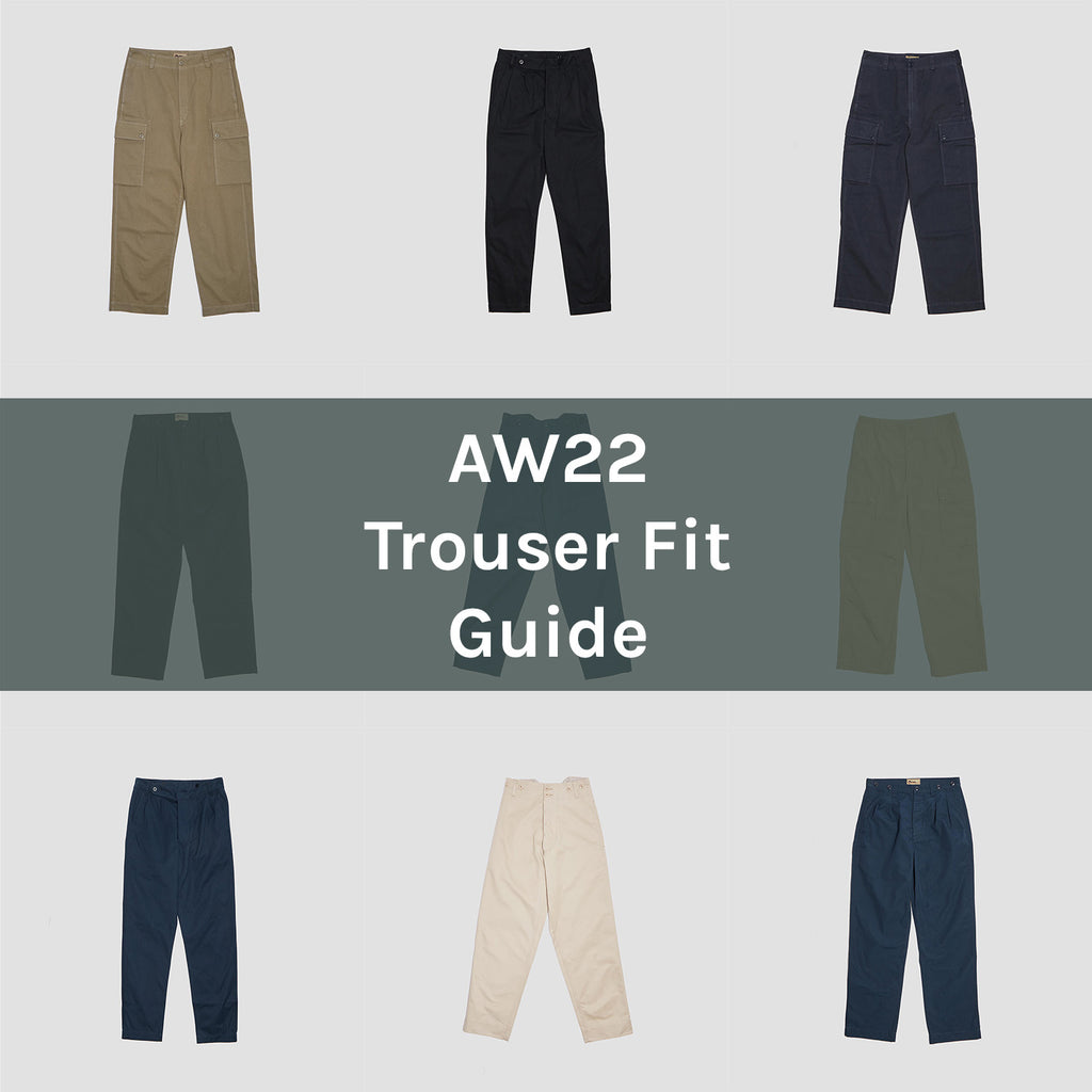 AW22 Trouser Fit Guide