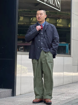 [Styling]Nigel Cabourn THE ARMY GYM HANKYU MENS TOKYO STORE 2026.3.30