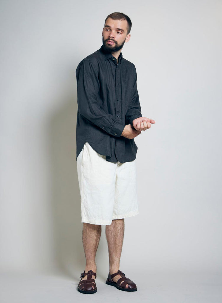 British Officers Shirt Type 2 in Charcoal Grey