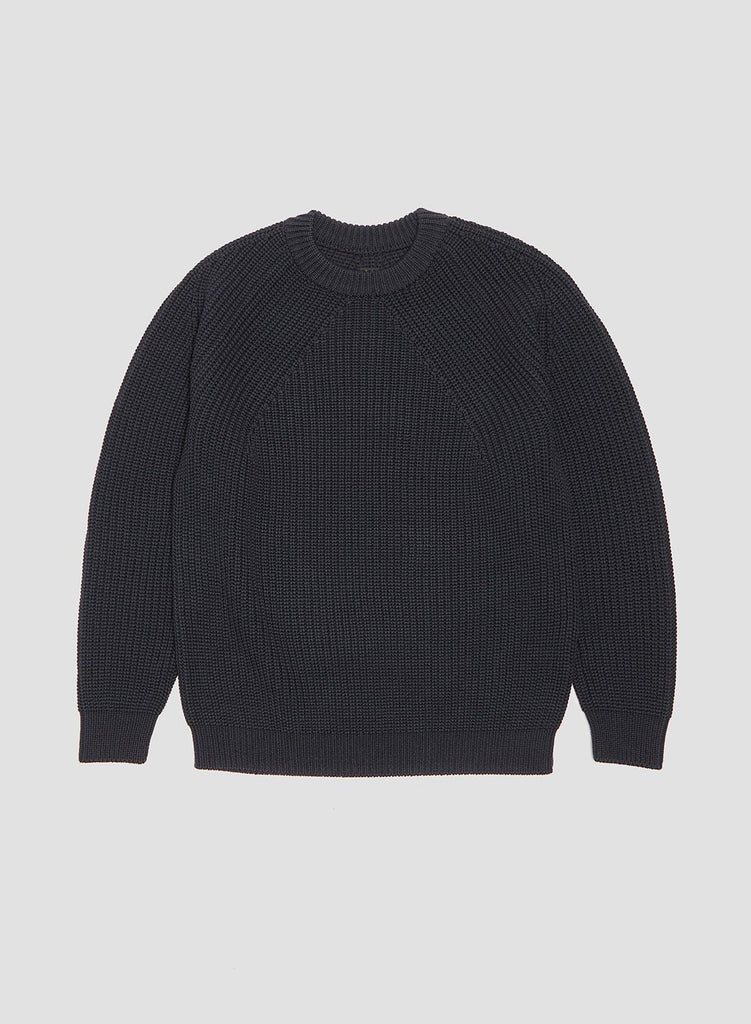 Batoner Signature Crew Neck Jumper in Navy