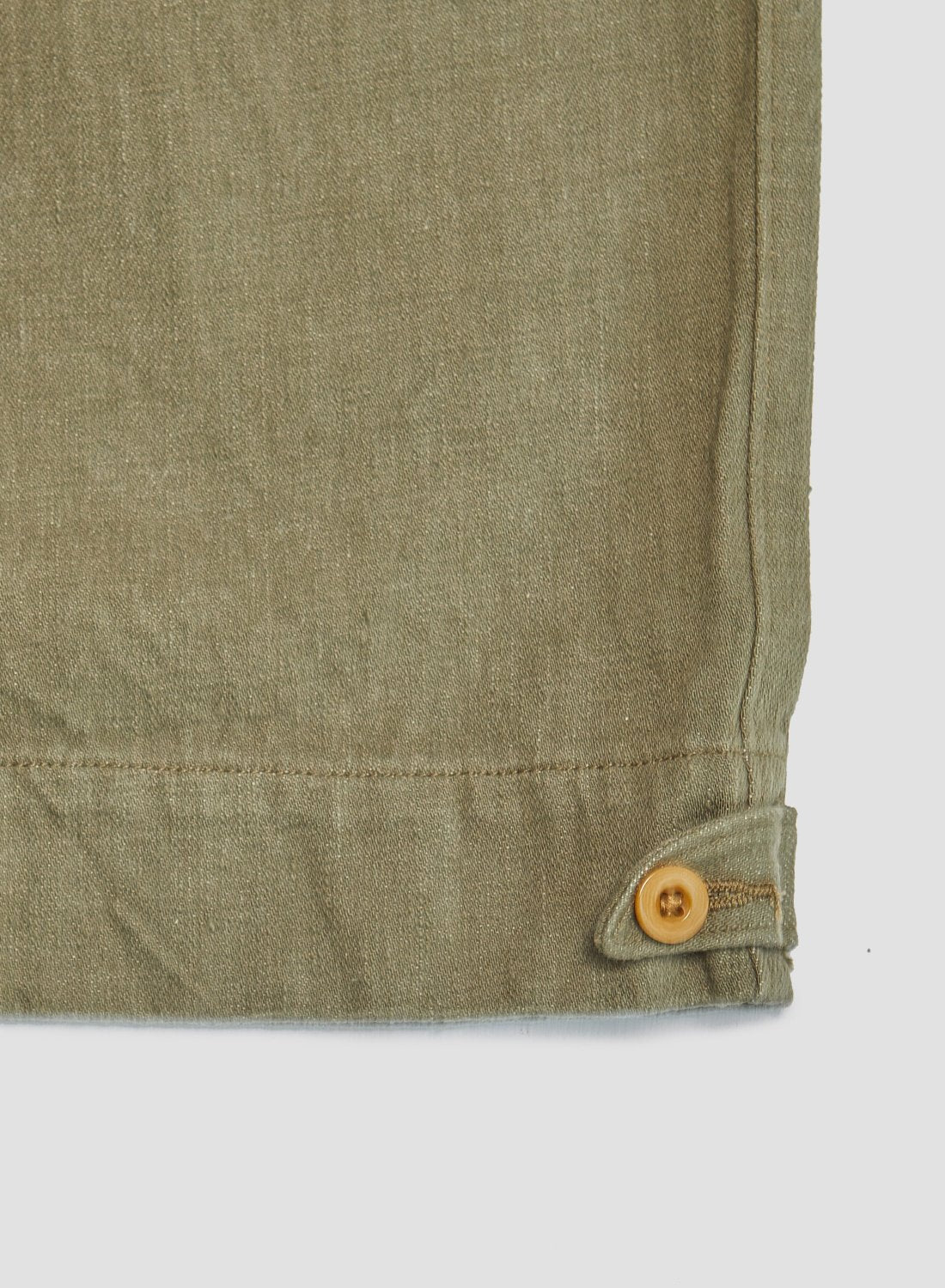 British Army Pant Loose Denim in Green – Nigel Cabourn
