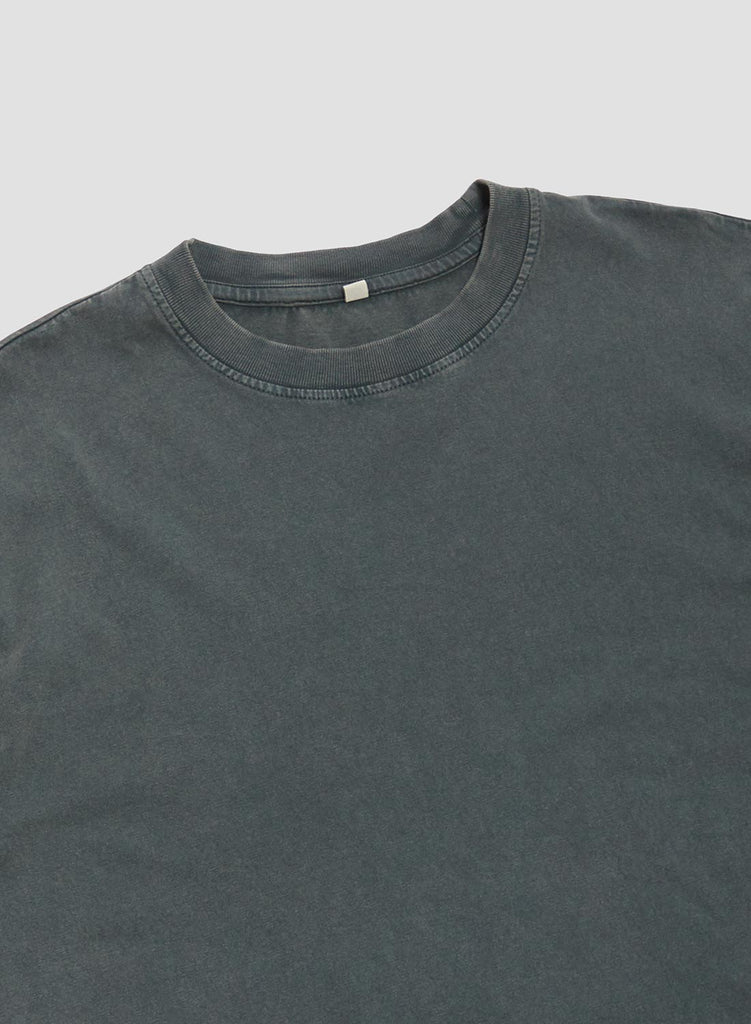 Classic Relaxed Tee in Stone Wash Green