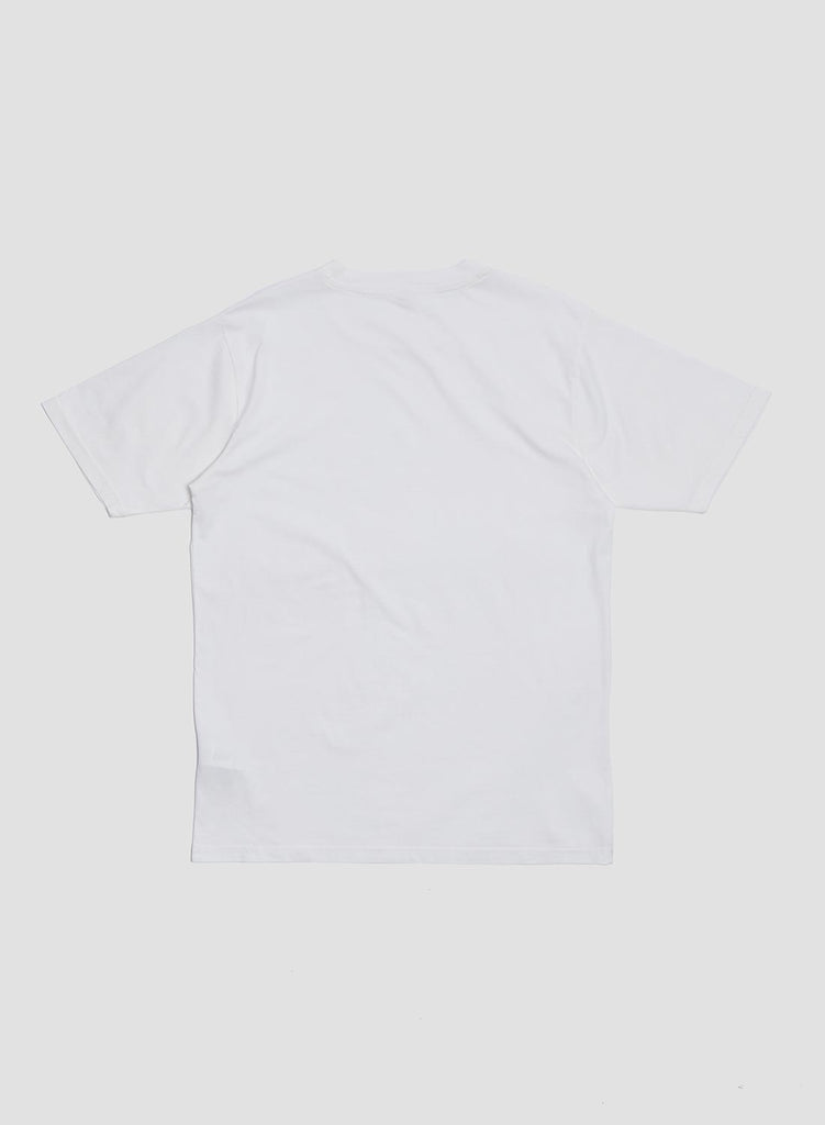 Classic Relaxed Tee in Stone Wash White