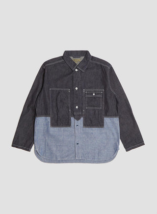 Utility Shirt Type 2 10oz Denim in Indigo – Nigel Cabourn