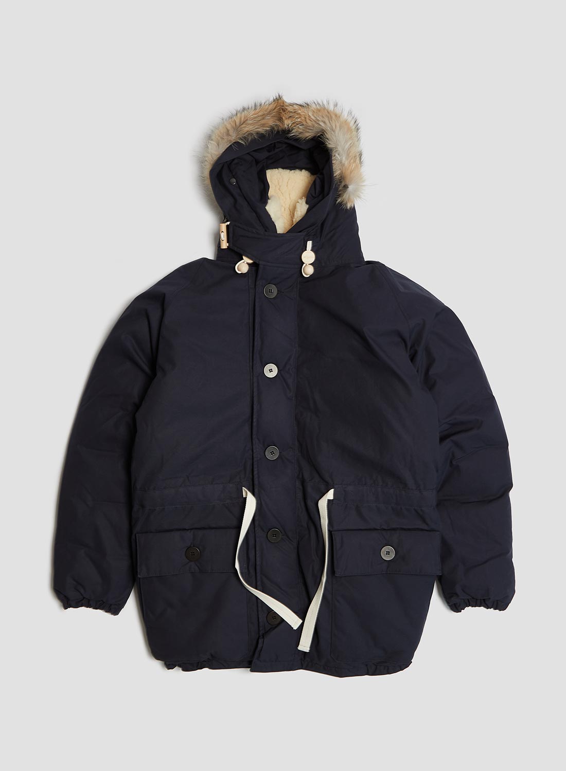 Everest Parka in Navy Nigel Cabourn