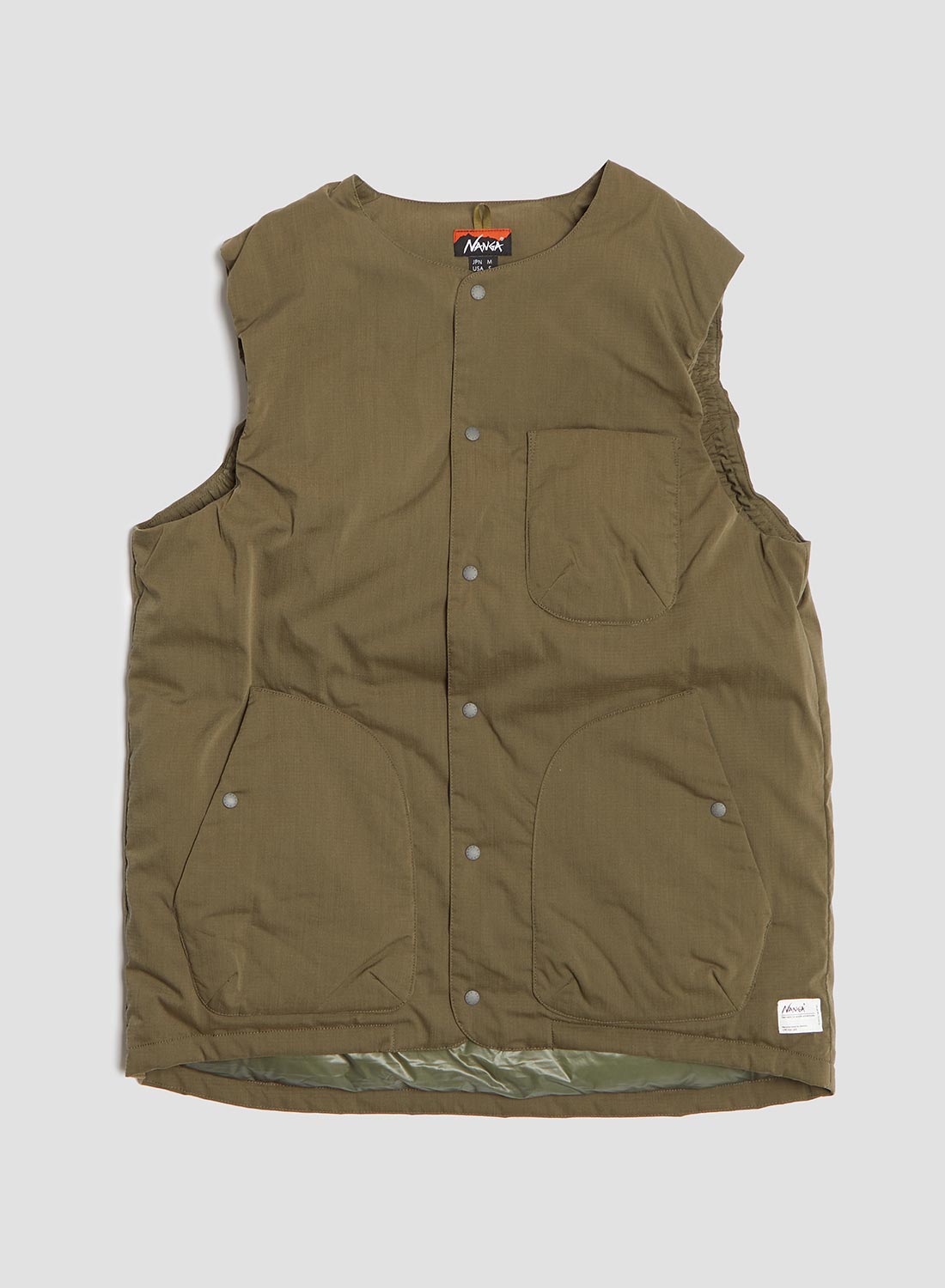 NANGA HINOC RIPSTOP INNER DOWN VEST