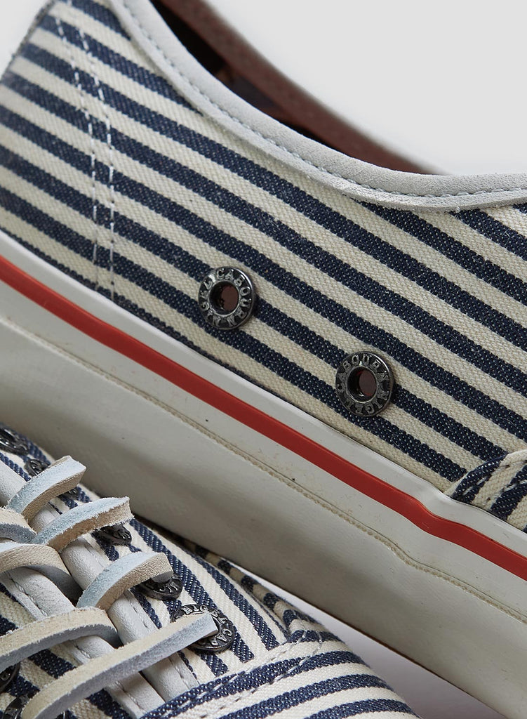 Vans Vault x Nigel Cabourn OG Authentic LX in Stripes Navy