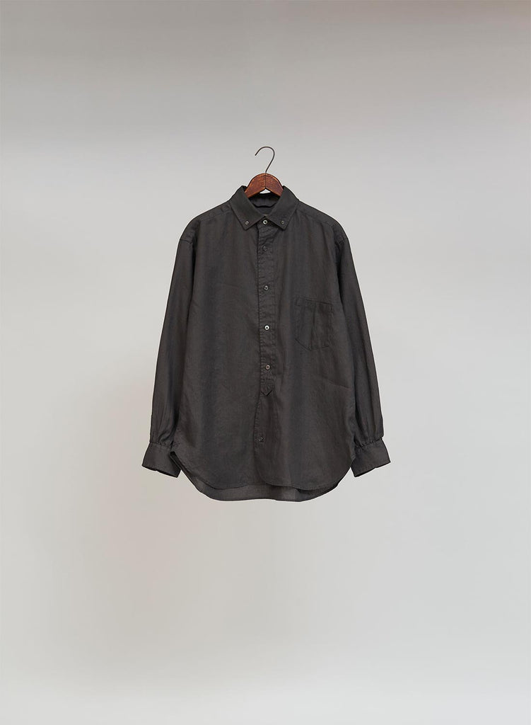 BRITISH OFFICERS SHIRT TYPE 2 IN CHARCOAL GREY