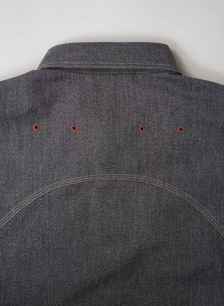 New Medical Shirt Salt & Pepper in Charcoal Grey