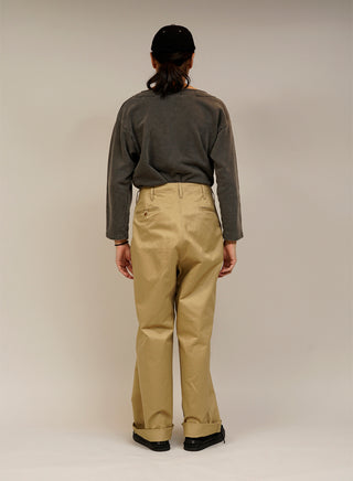 New Basic Chino Pant in Beige – Nigel Cabourn