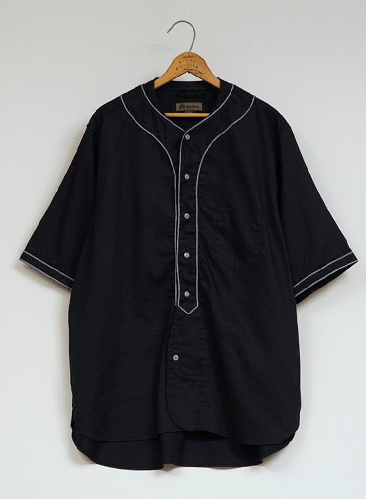 Baseball Shirt Short Sleeve Type 2 in Dark Navy