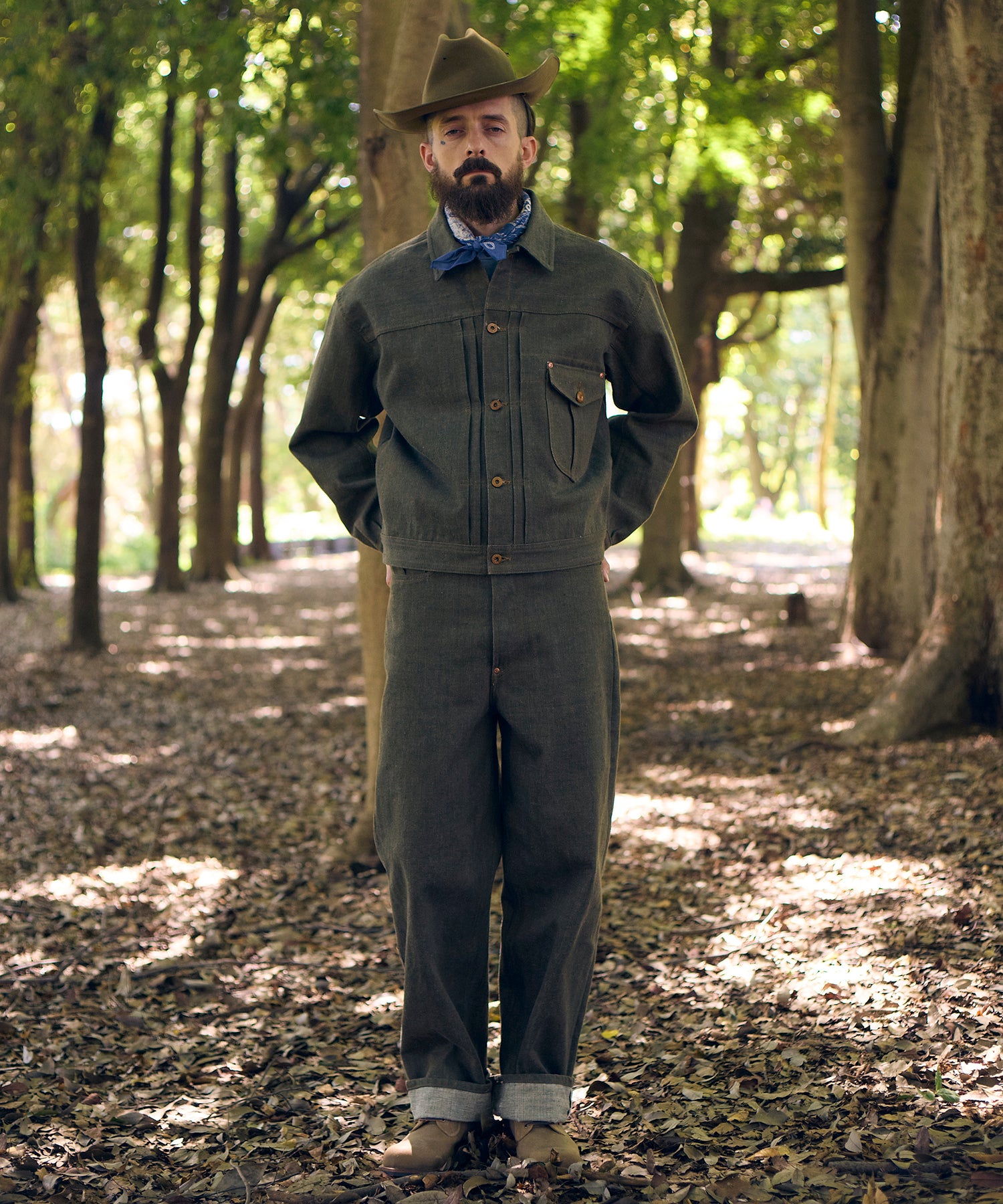 Lee x Nigel Cabourn OX'ed Silver