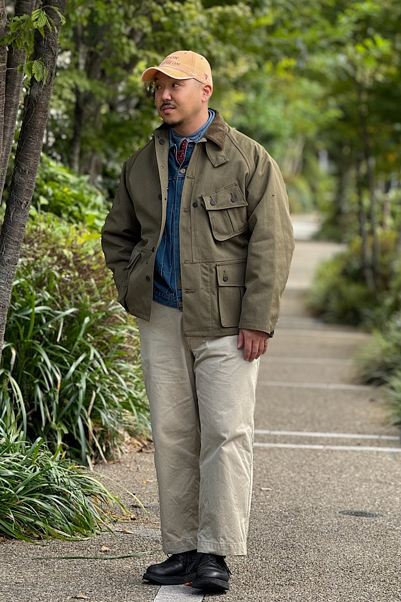 nigel cabourn [Styling]Nigel Cabourn THE ARMY GYM HANKYU MENS