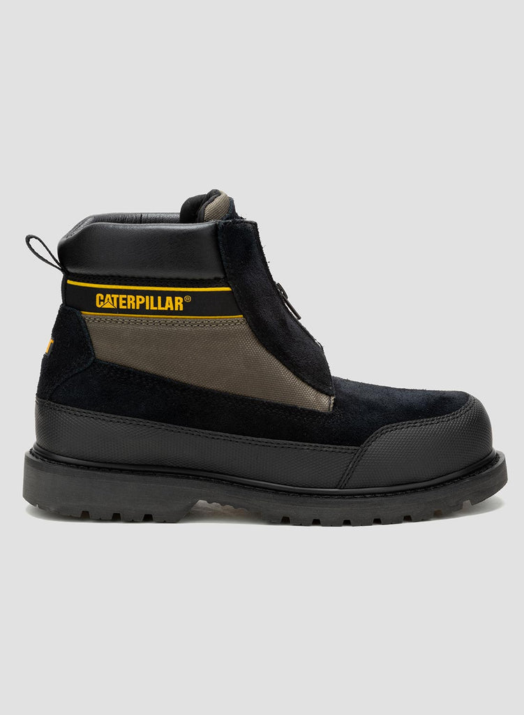 CAT Footwear x Nigel Cabourn Utah Zip in Black Olive